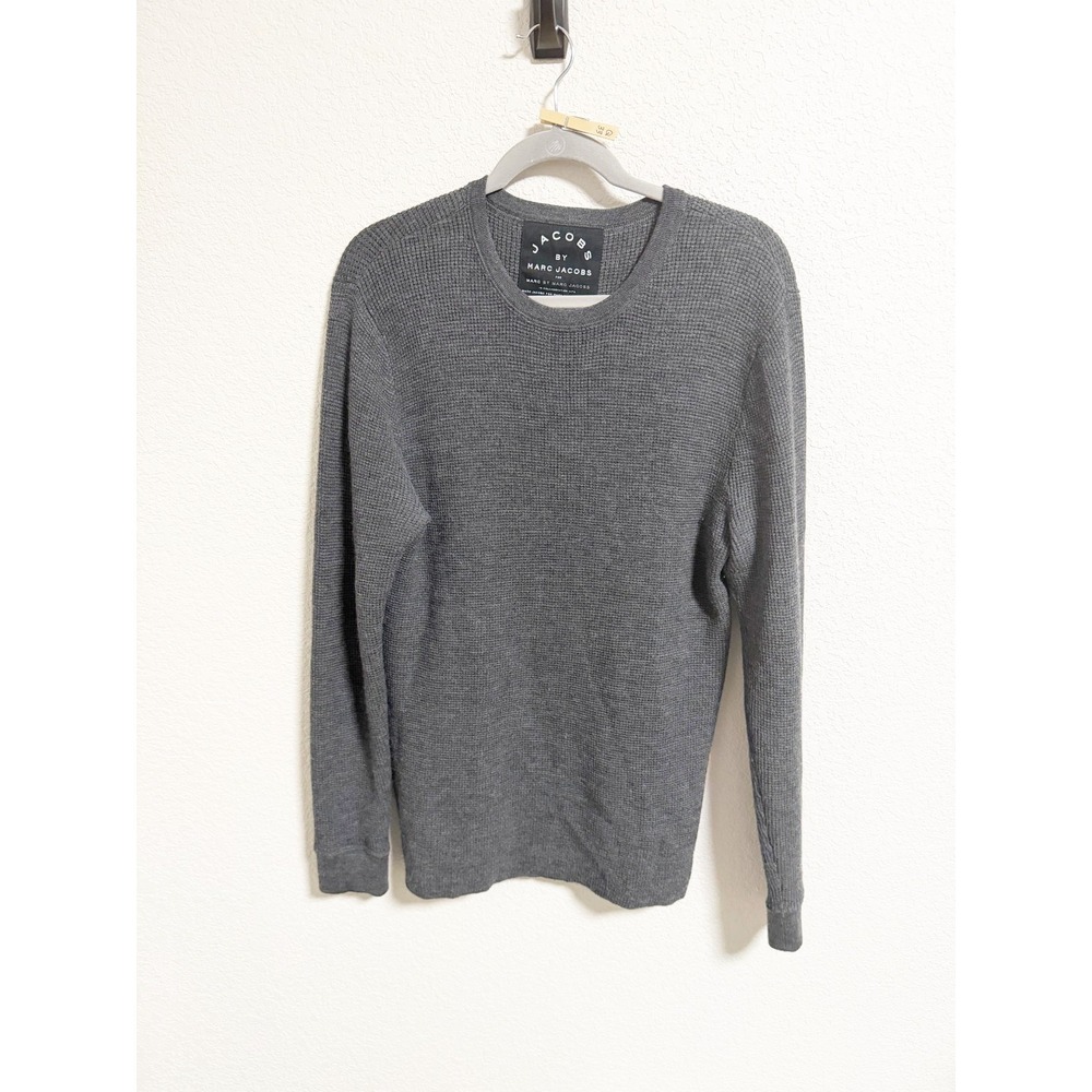 Jacobs by Marc Jacobs Thermal Sweater Crew Neck Wool‎ Cashmere Blend Large